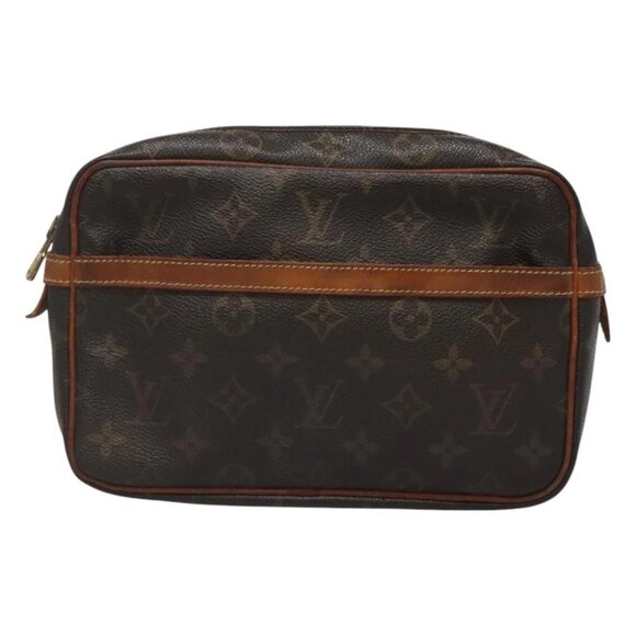 LOUIS VUITTON Monogram Compiegne 23 Clutch Bag M51847 LV Auth - Picture 2 of 16